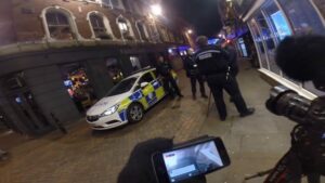 police nottingham city centre photgrapher