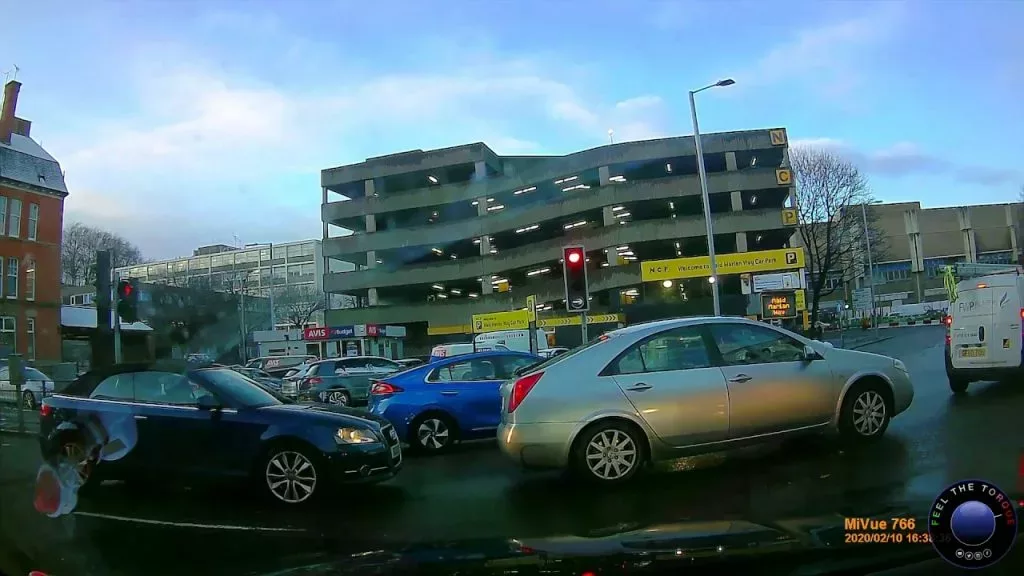 Nottingham bad drivers video
