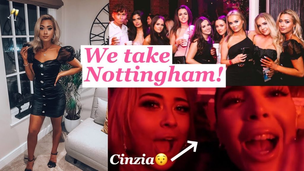 Birmingham girls night out Nottingham vlog