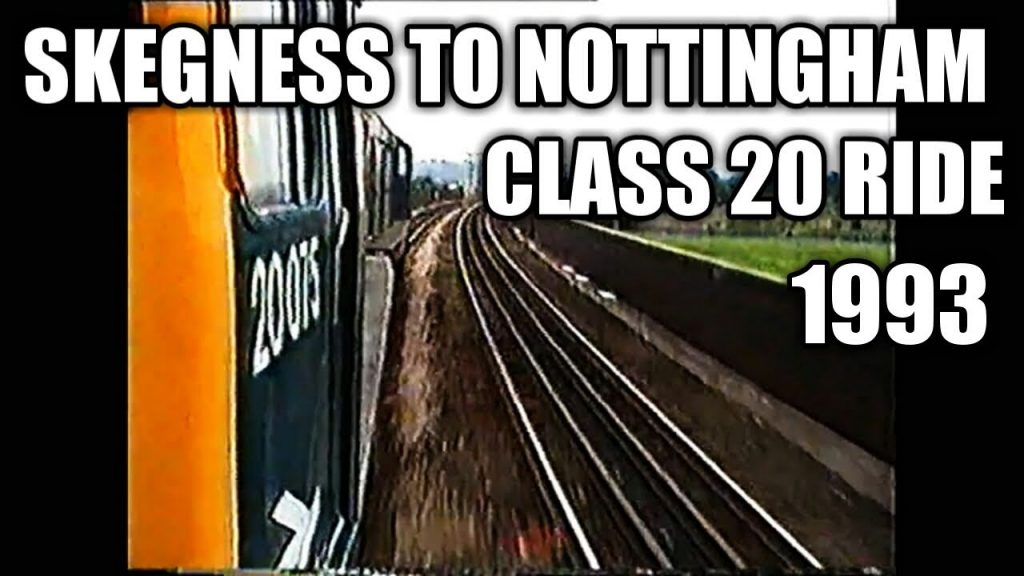Skegness to Nottingham Train video 90’s