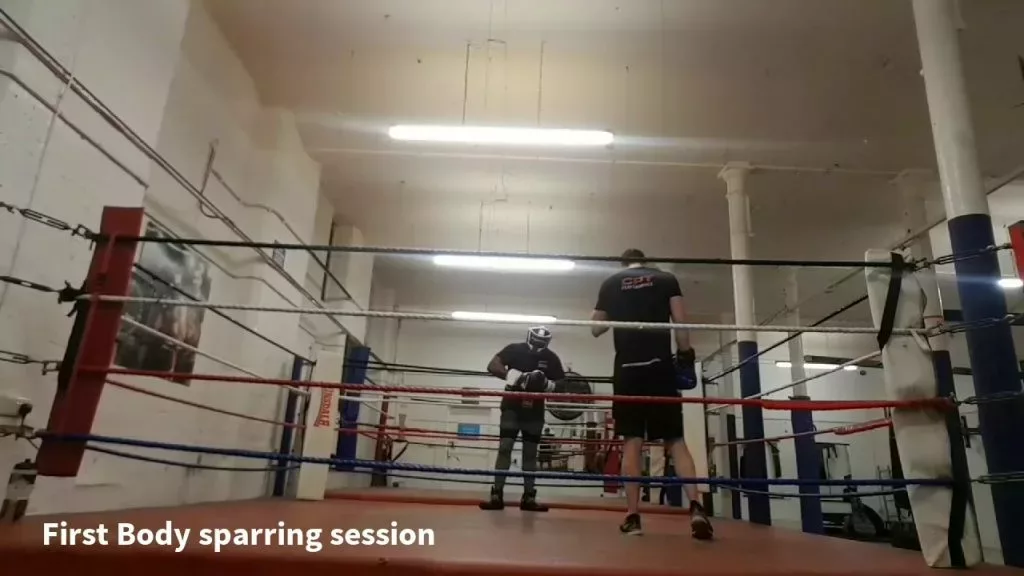 Nottingham Boxing session sparring #notts