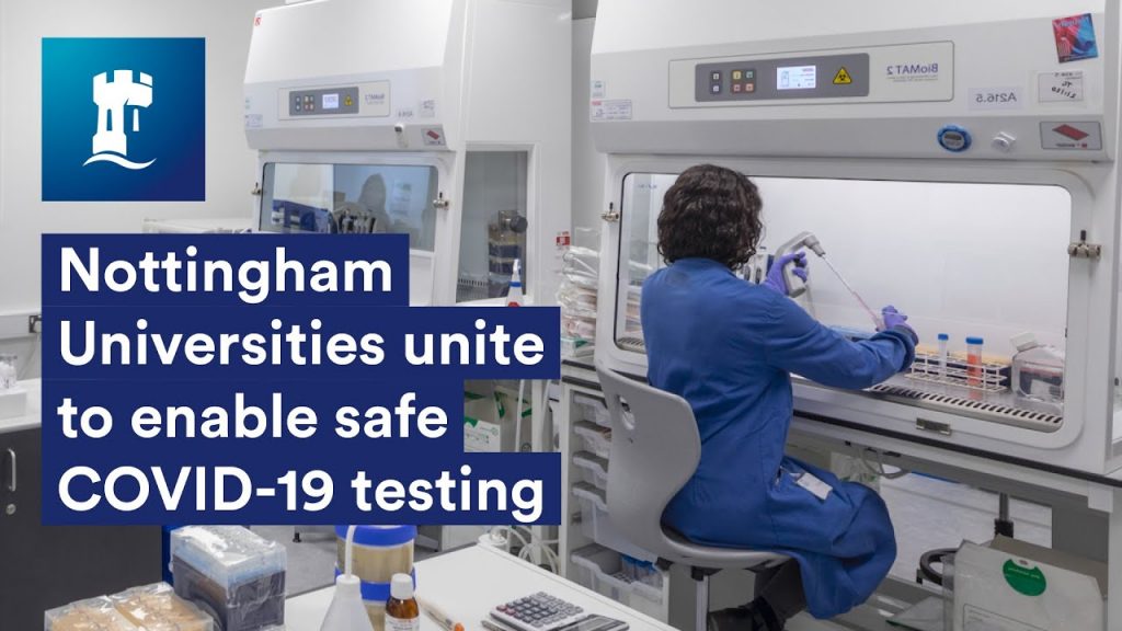 #Nottingham Uni will help COVID-19 Testing