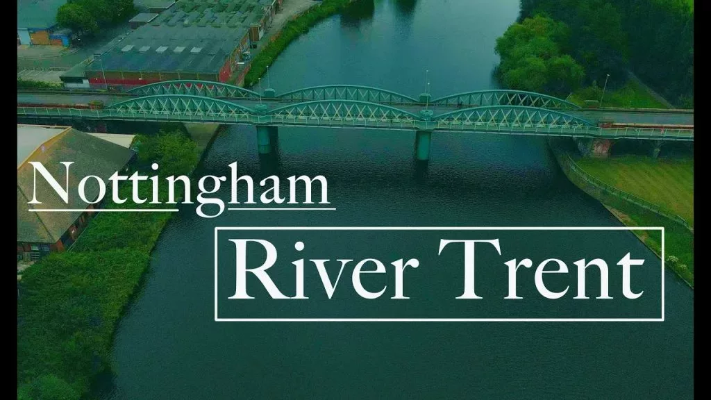 #Nottingham River Trent Drone Video