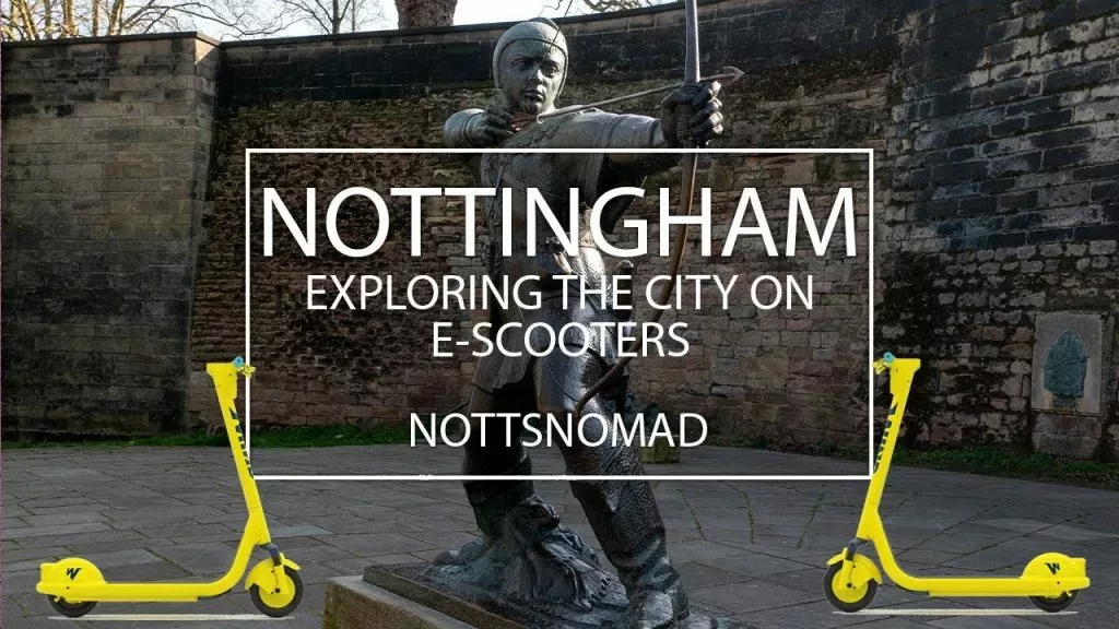 Nottingham vlog ft. Scooters #notts