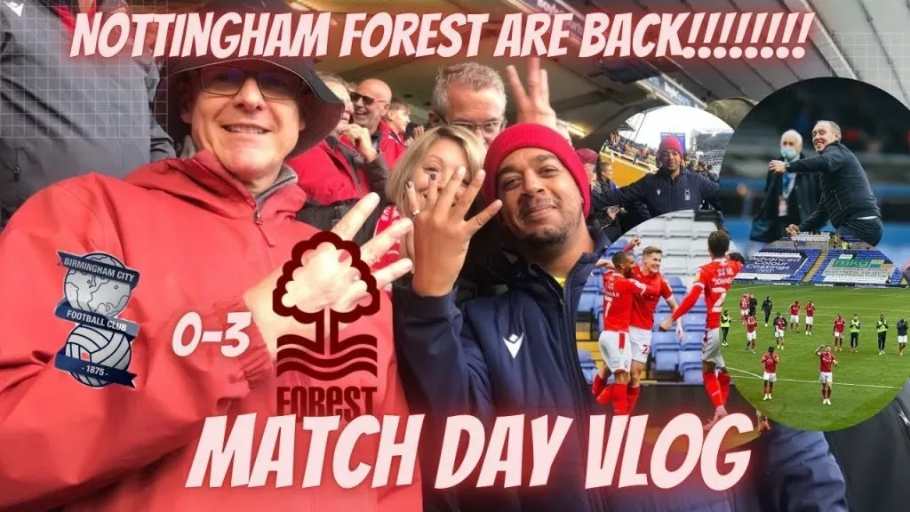 Nottingham Forest vs Birmingham City #nffc #vlog