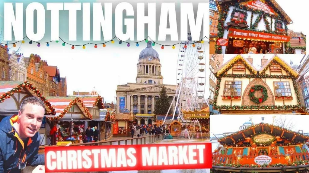 Nottingham Christmas Market Square Shopping