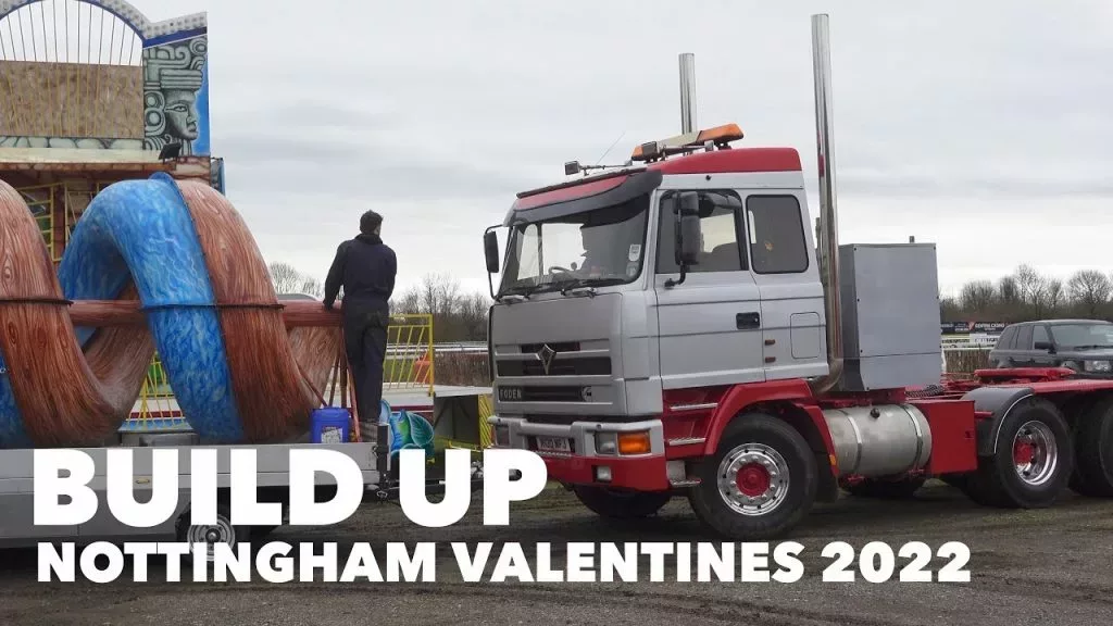 Nottingham Valentines Fair Build Vlog