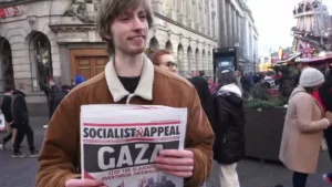 Nottingham socialists Palestine Public Vlog
