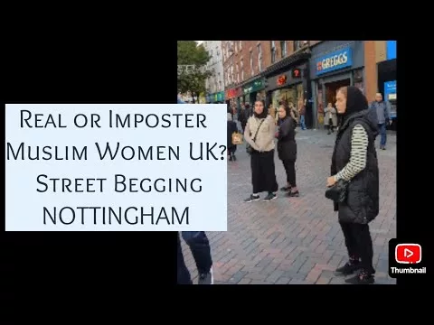 Nottingham Beggar Gangs confronted By Youtuber